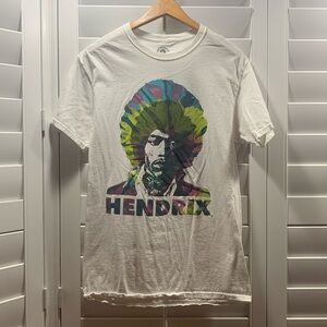 Authentic Hendrix Men’s Medium White T-Shirt